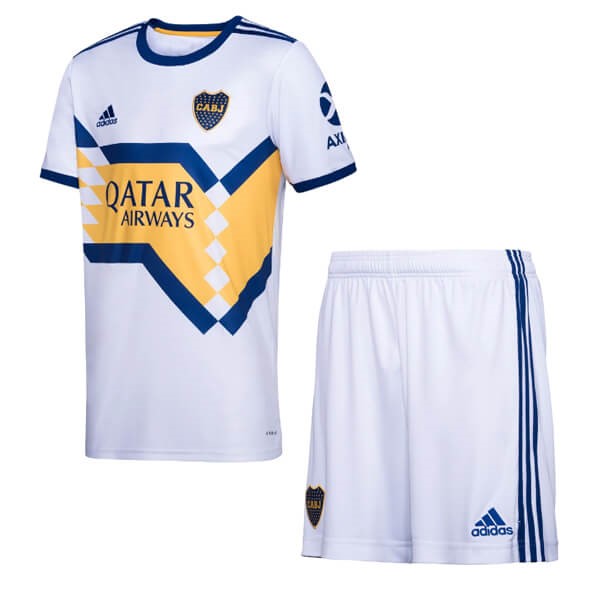 Camiseta Boca Juniors Segunda equipo Niños 2020-21 Blanco
